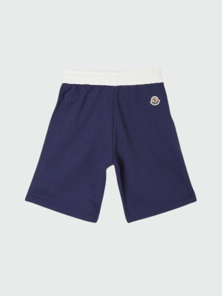 Moncler Kids- Bermuda deportivo Azul