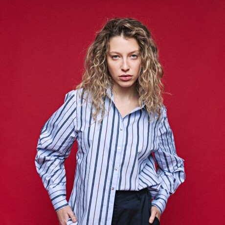 CAMISA VIÑAS Celeste