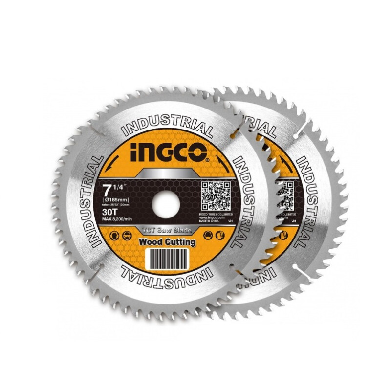 SET X2 DISCOS DE SIERRA (7-1/4´´) 30D INGCO SUPER SELECT TSB118510 SET X2 DISCOS DE SIERRA (7-1/4´´) 30D INGCO SUPER SELECT TSB118510