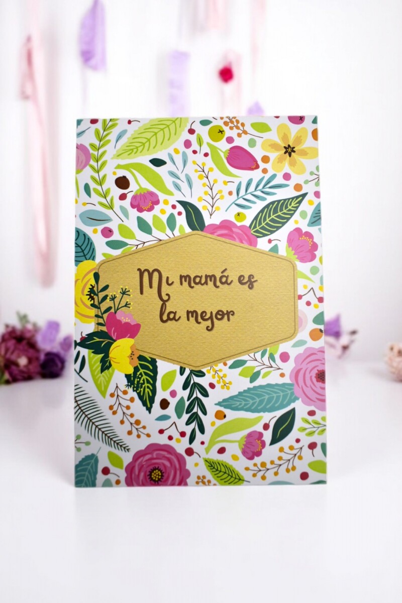 Tarjeta día de la madre 10x15 - DISEÑO 13 