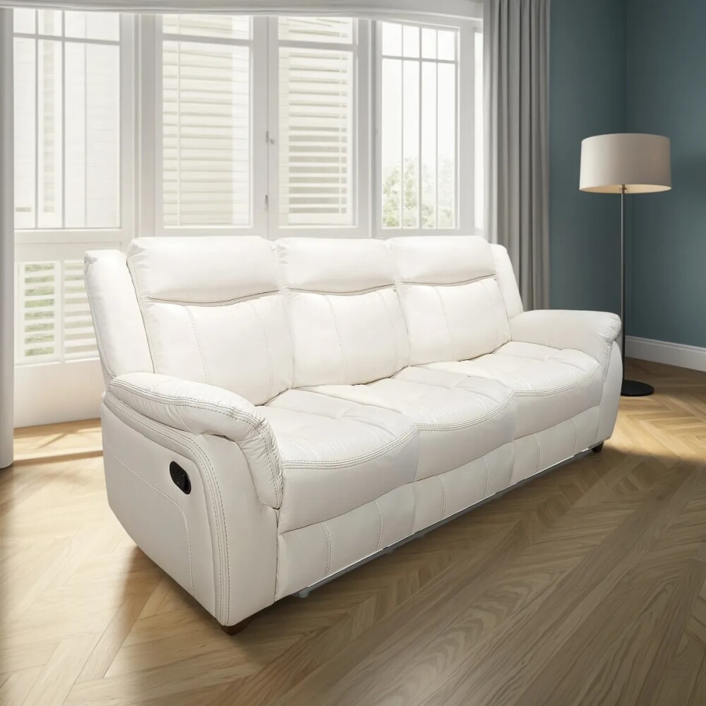 Sofá Recliner 3 Cuerpos - Royal Crema