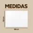 Manta Polar 1 Plaza 180x130Cm Polyester Suave Compacta Color Blanco