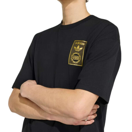 Remera Adidas Varsity Gold Tl Negro