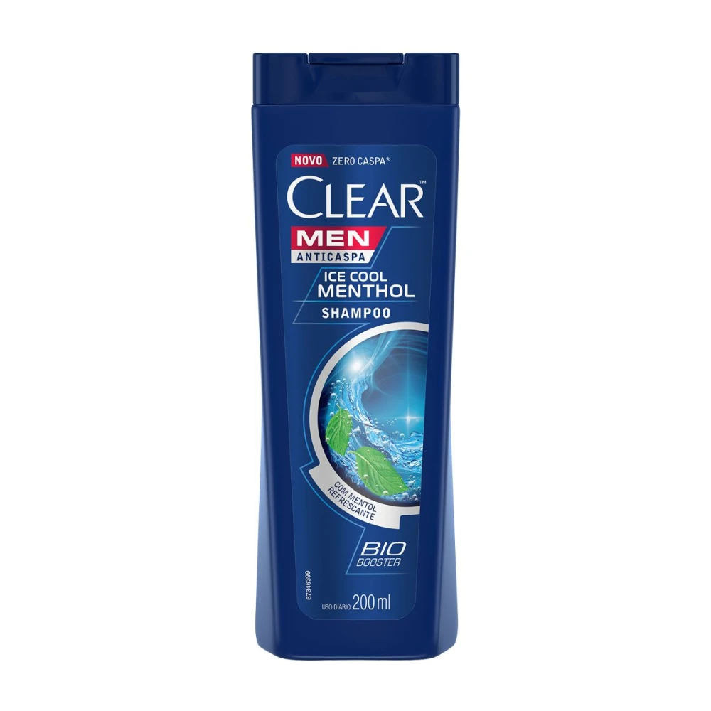 CLEAR SHAMPO ICE COOL MENTHOL UNID. X 20