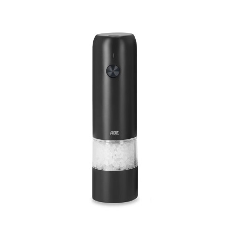 Molinillo Eléctrico Sal y Pimienta Recargable Negro ADE Molinillo Eléctrico Sal y Pimienta Recargable Negro ADE