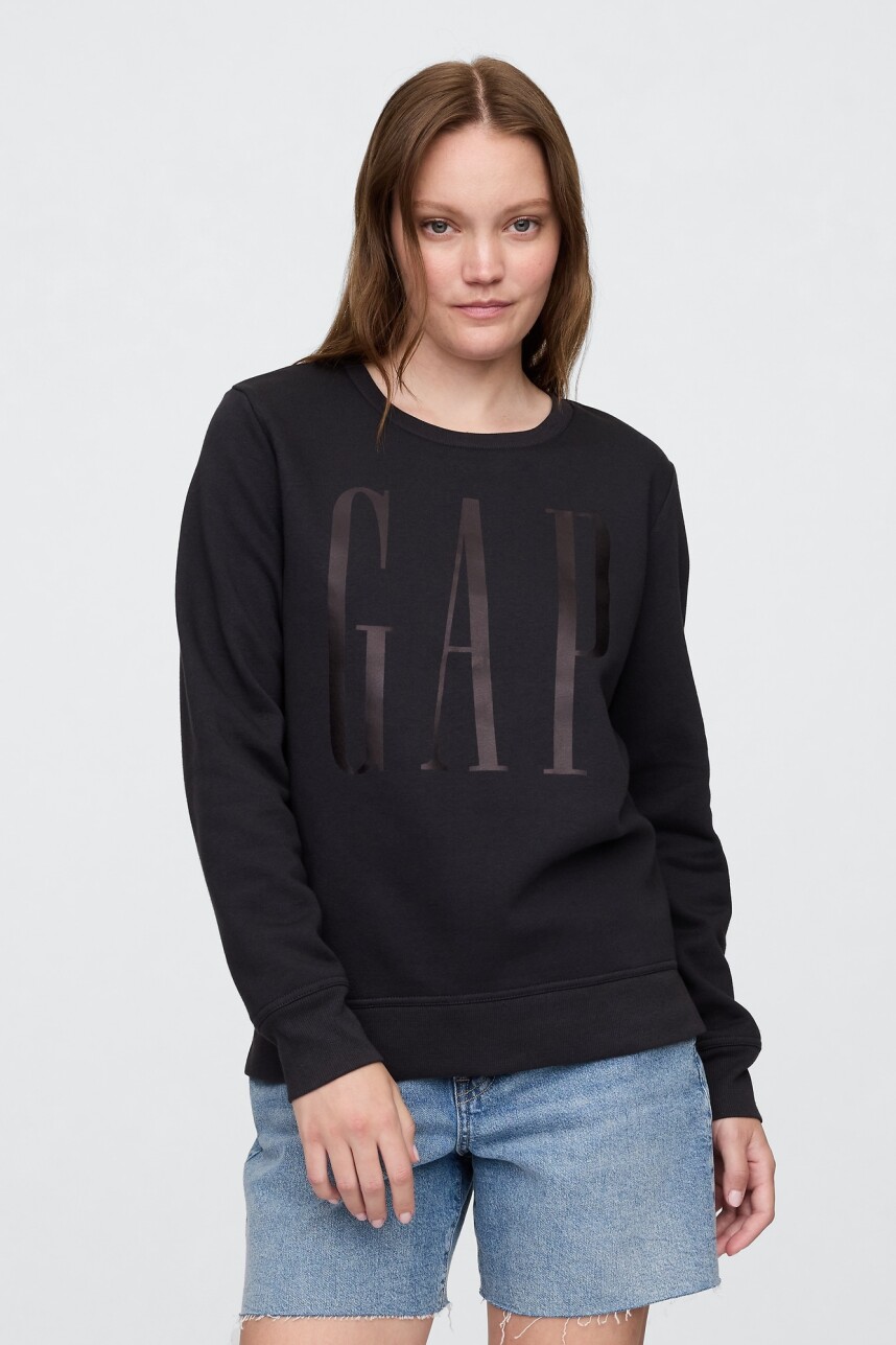 Buzo Deportivo Logo Mujer Moonless Night