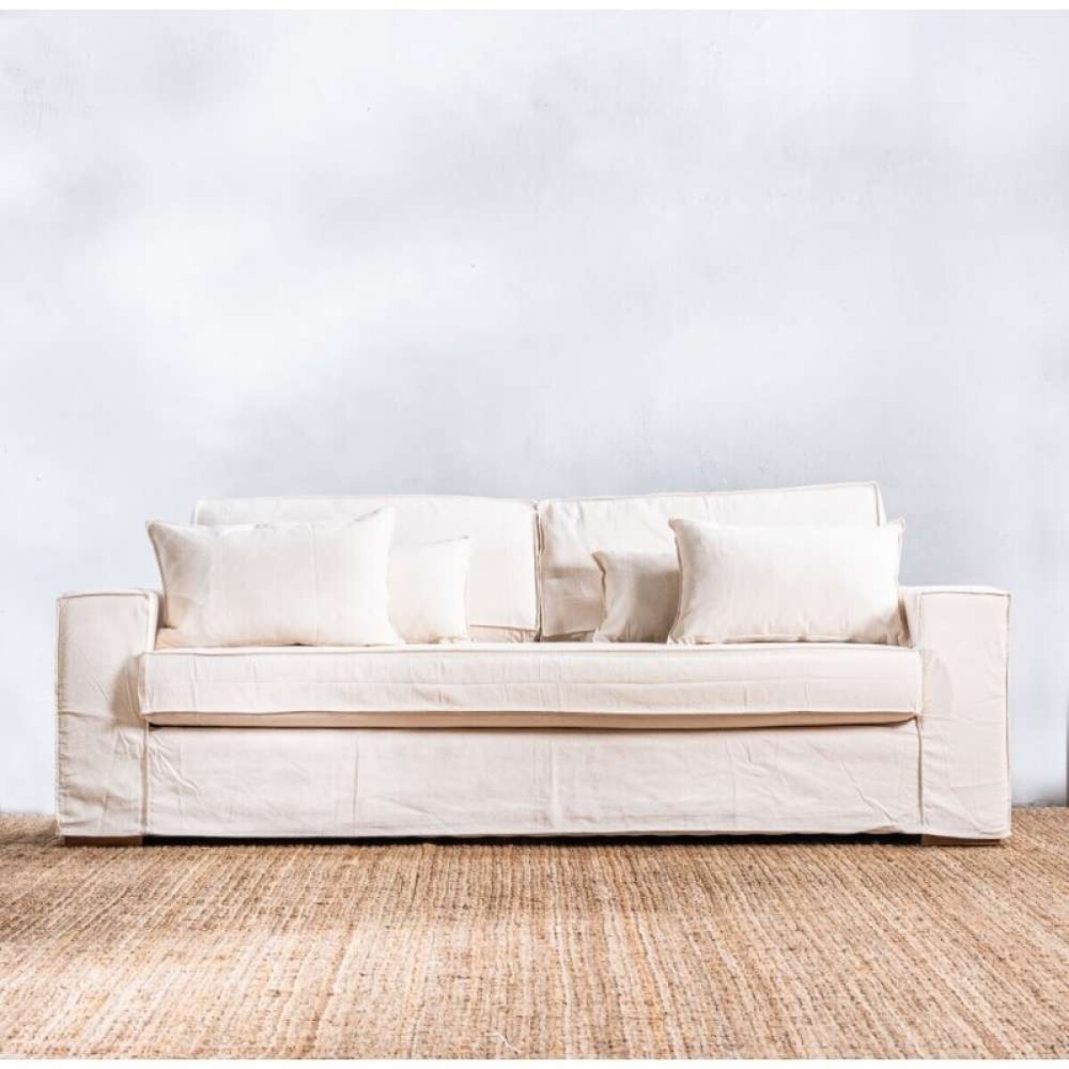Sillón Garda 3 Cuerpos Crudo 