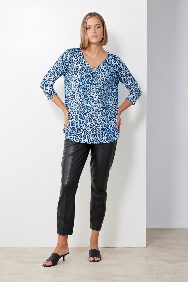 Blusa Aro AZUL/MULTI