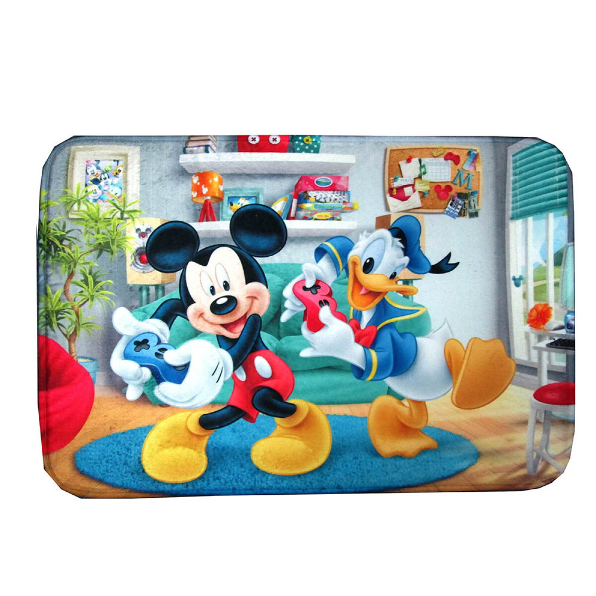 Alfombra con Memoria 40 x 60 cm - Disney Mickey 
