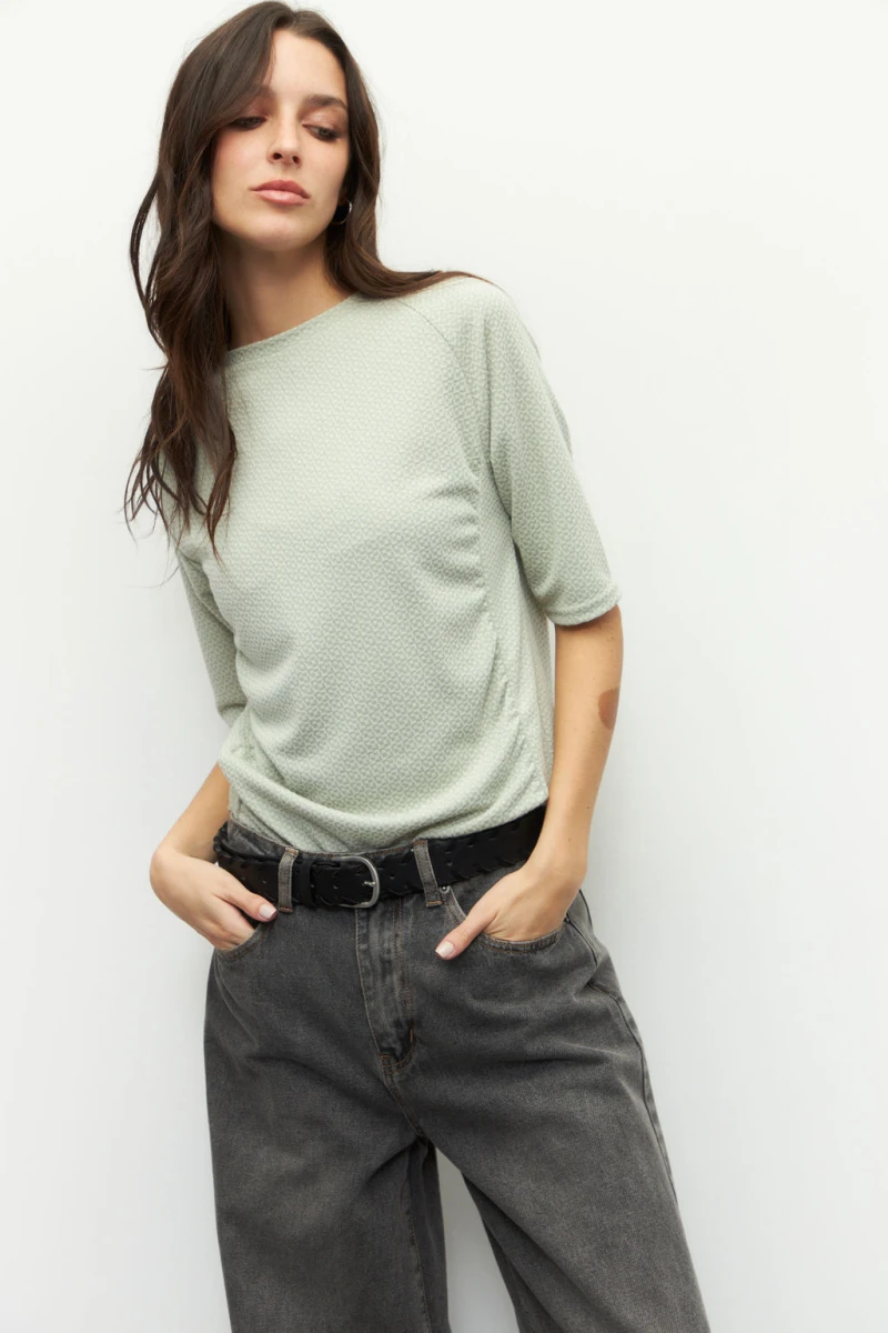REMERA FRANCO Verde Menta