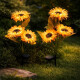 Girasoles con Luces Solares x3 Girasoles con Luces Solares x3