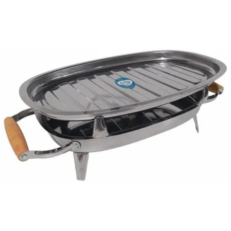 Parrilla Brasero Inox C/Asas Mad Parrilla Brasero Inox C/Asas Mad