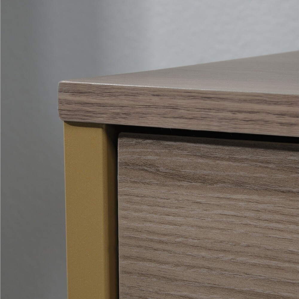 Escritorio Doble Cajonera y Estante Inferior - Sauder Escritorio Doble Cajonera y Estante Inferior - Sauder