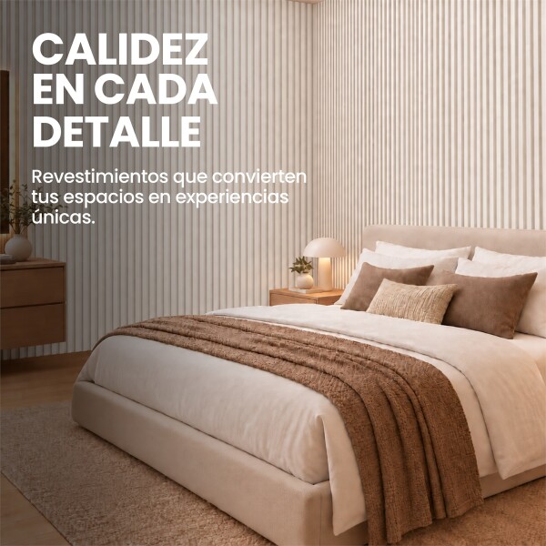 Pack x10 Wpc Simil Madera Wall Panel Lambrin 2.90x16.7 Blanco 1