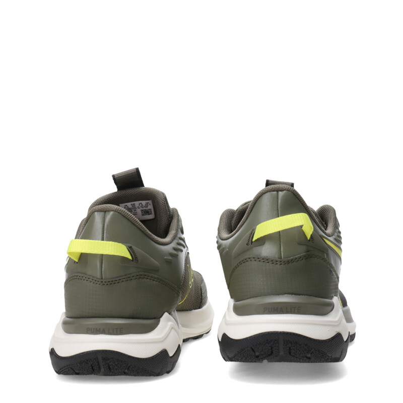 Championes de Hombre Puma Extend Lite Trail Verde - Negro