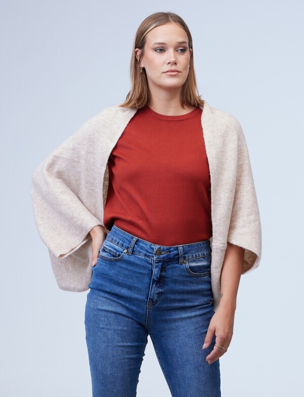 Cardigan Soft Cashmere BEIGE