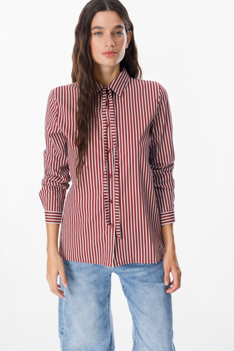 Camisa Vin Bordeaux