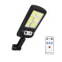 Foco Solar 150 LED Sensor Movimiento Control Remoto Exterior Foco Solar 150 LED Sensor Movimiento Control Remoto Exterior