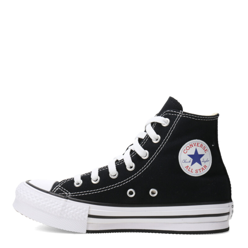Championes Infantiles Converse Ctas Eva Lift HI Negro - Blanco