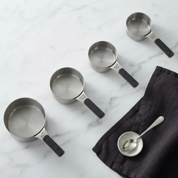 Set de cucharas medidoras imantadas de acero inoxidable Cuisinart Set de cucharas medidoras imantadas de acero inoxidable Cuisinart