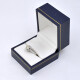Anillo Antiguo En Oro 18K, Platino Y Brillante Anillo Antiguo En Oro 18K, Platino Y Brillante