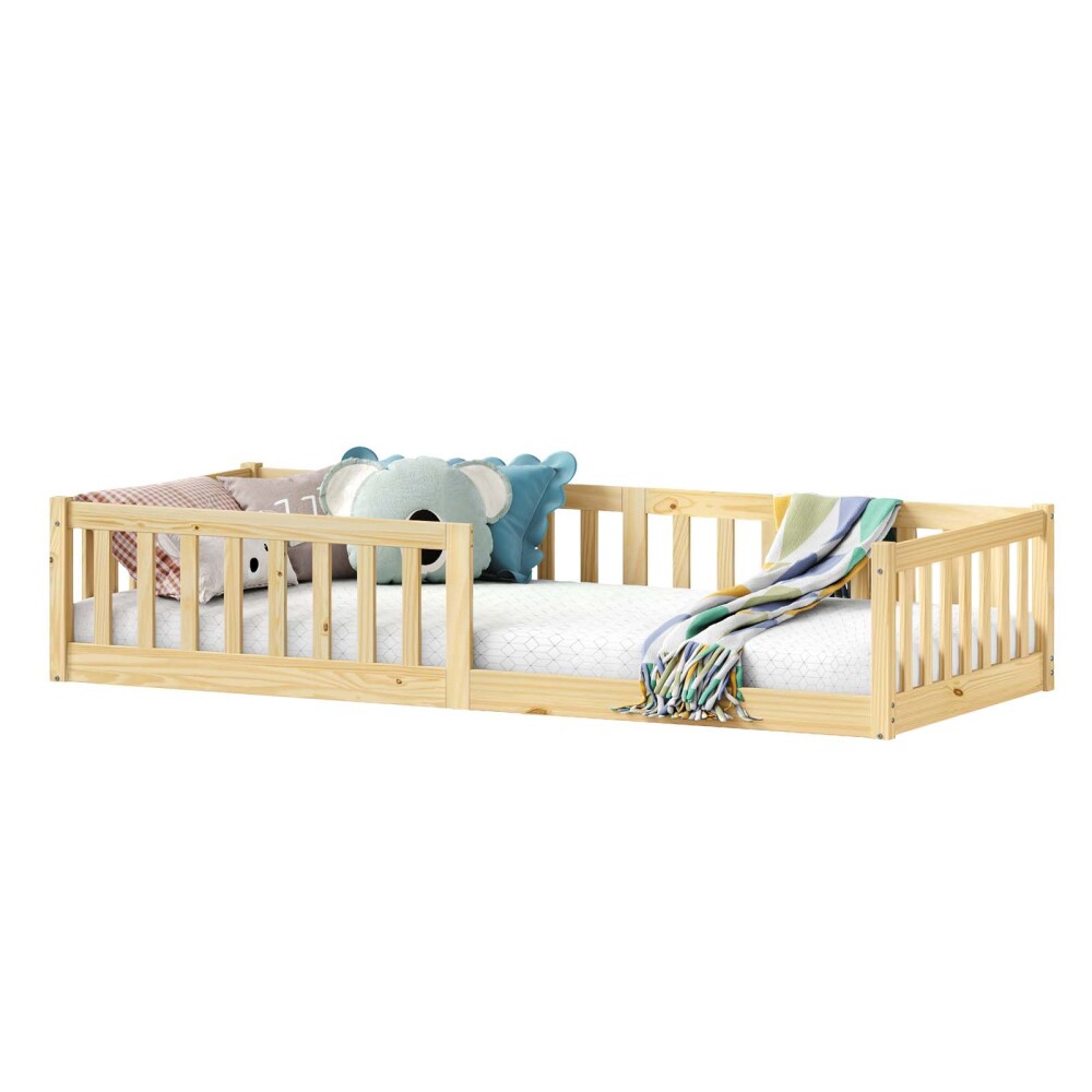 CAMA KIDS MADERA NATURAL-BEIGE ARENA