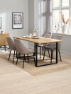 Mesa de comedor AABENRAA 90x160 color roble Mesa de comedor AABENRAA 90x160 color roble