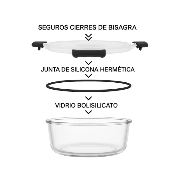Juego De 12 Tarros De Vidrio Hermeticos Taper Recipientes Contenedores IMBACK Color Negro Juego De 12 Tarros De Vidrio Hermeticos Taper Recipientes Contenedores IMBACK Color Negro