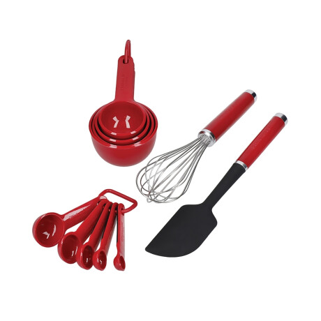 Set 4 piezas para hornear Rojo KitchenAid Set 4 piezas para hornear Rojo KitchenAid