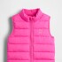 V-FRCH PUFFER VEST PHOEBE PINK