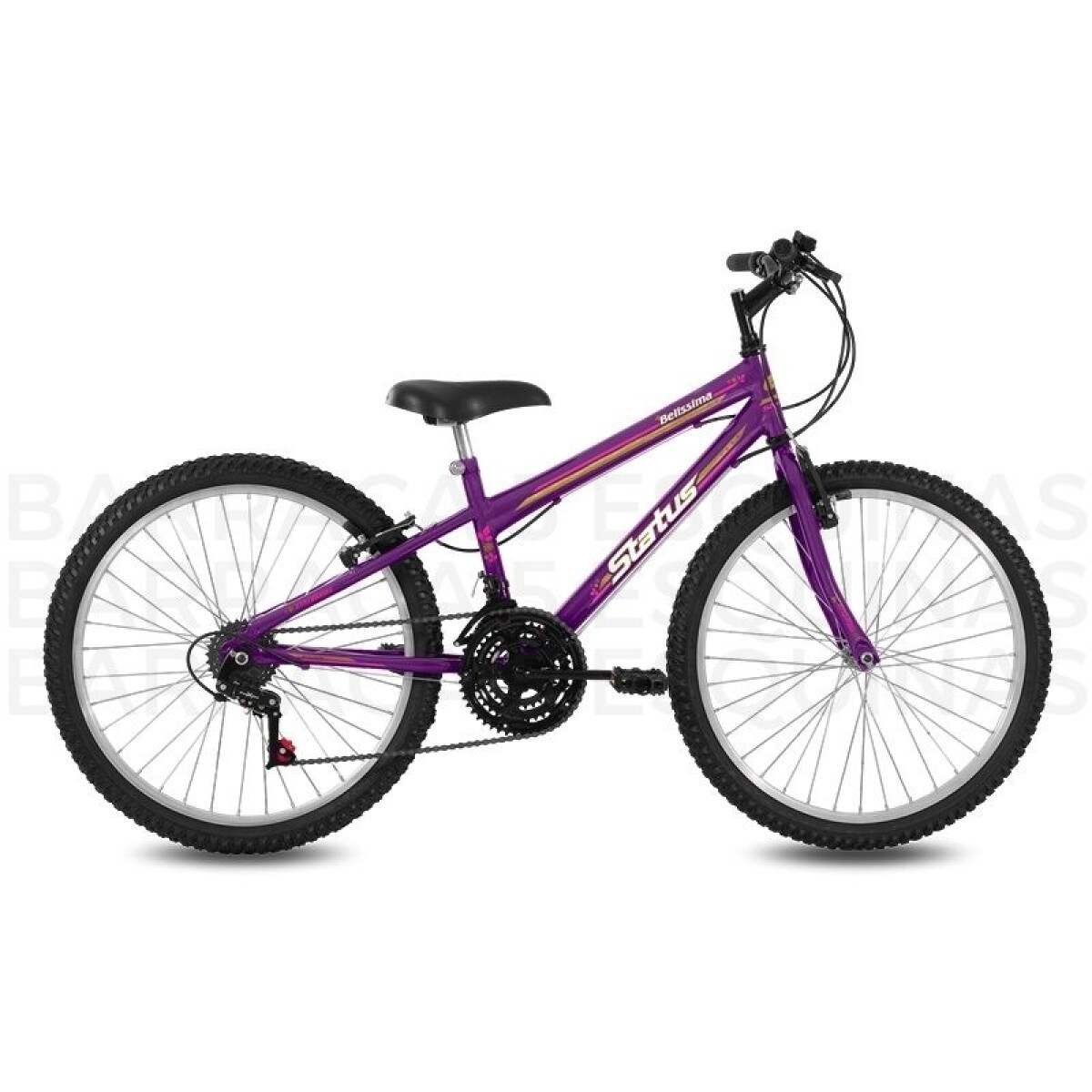 BICICLETA MTB STATUS R. 24 - VIOLETA 