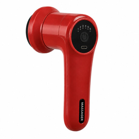 Masajeador Corporal Tonificador anti celulitis Portátil Usb Rojo/negro