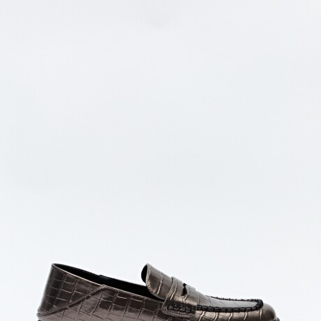 MOCASIN FAZERA Plateado