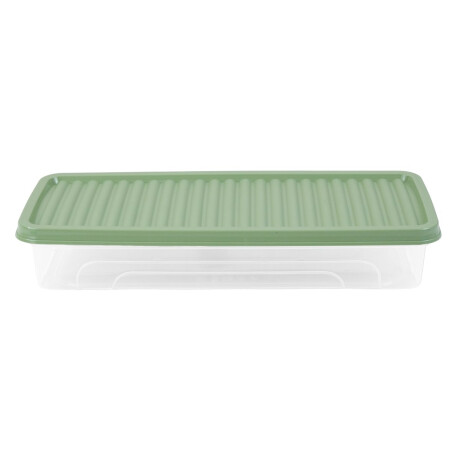 Recipiente rectangular de plastico Herevin 1.3L Recipiente rectangular de plastico Herevin 1.3L