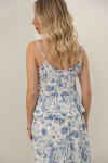 BLUSA MAIA BLUE BOTANIC FLOWERS BLUSA MAIA BLUE BOTANIC FLOWERS
