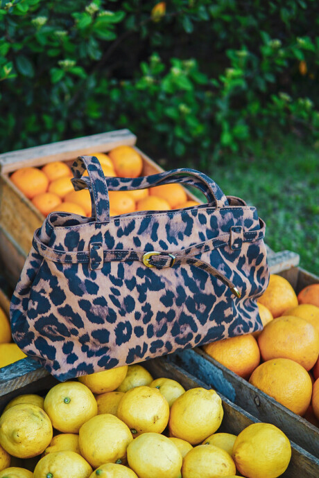 Tote Bag Victoria Leopardo