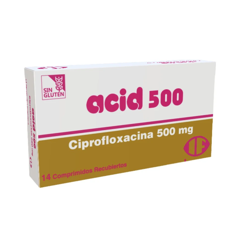 ACID 500 MG. CJ X 14 COMPRIMIDOS