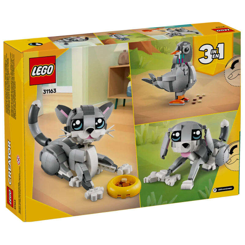 Gato Juguetón Creator 3 en 1 Lego Gato Juguetón Creator 3 en 1 Lego