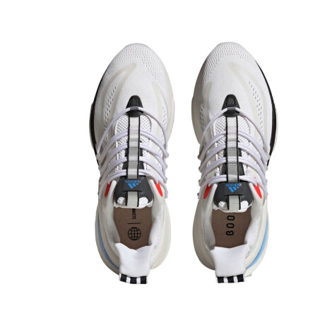 Championes adidas Alphaboost V1 Sustainable Boost Lifestyle Cloud White / Blue Fusion / Bright Red