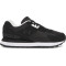 UA GS Essential Runner-WHT BLK-001