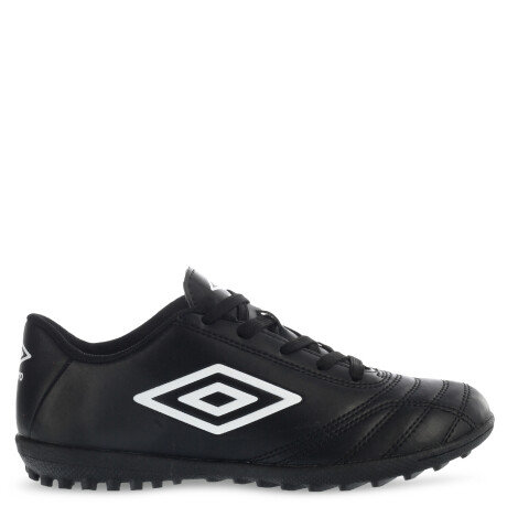 Championes de Fútbol 5 Infantiles Umbro Classico II Negro - Blanco
