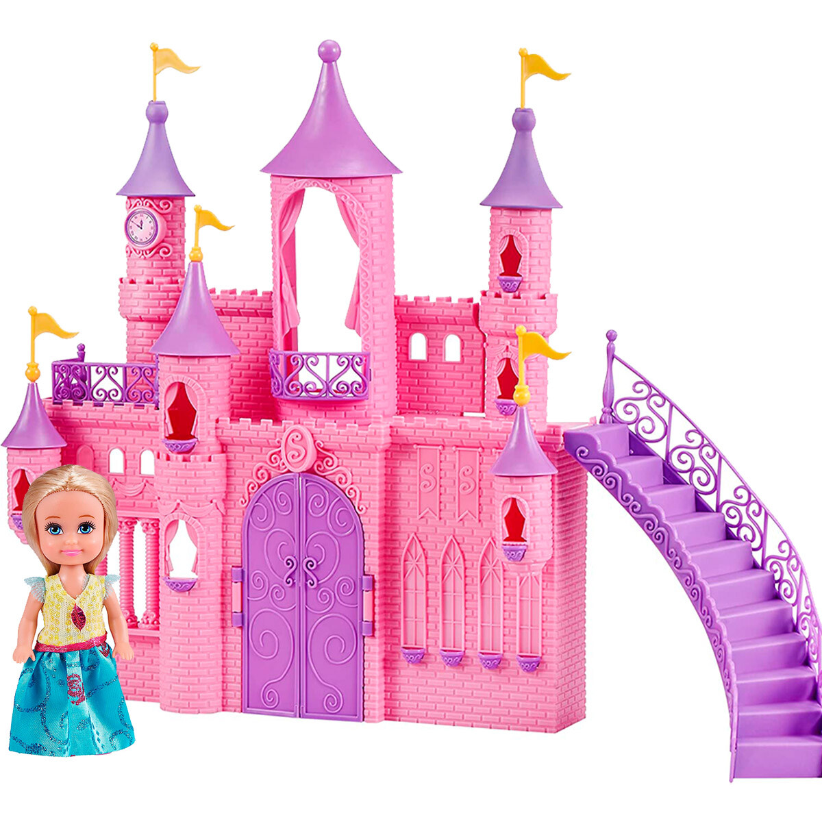 Castillo De Princesas Zuru Casita Fantasía Con Muñeca 