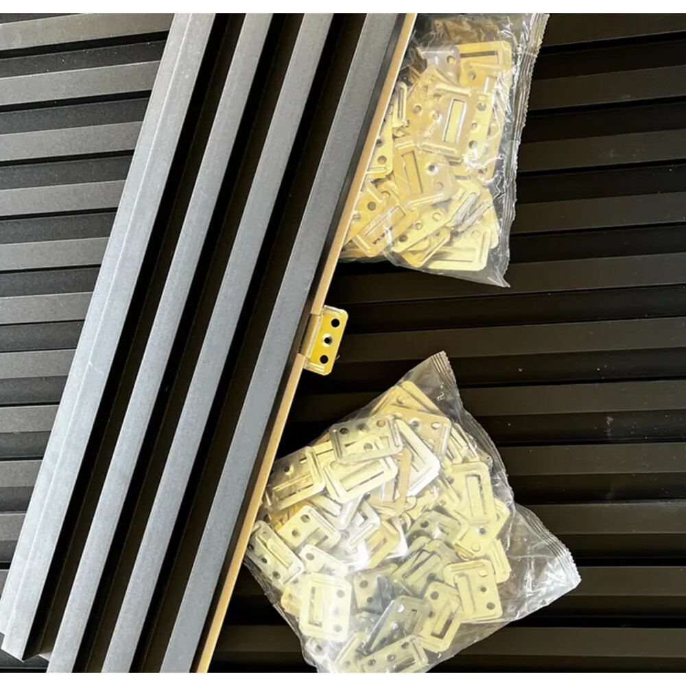 Pack De 500 Unidades De Clips Montaje (wpc) Color Plateado Pack De 500 Unidades De Clips Montaje (wpc) Color Plateado