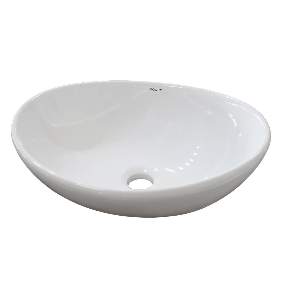 BACHA DE APOYO OVAL BLANCA Bacha De Apoyo Oval Blanca