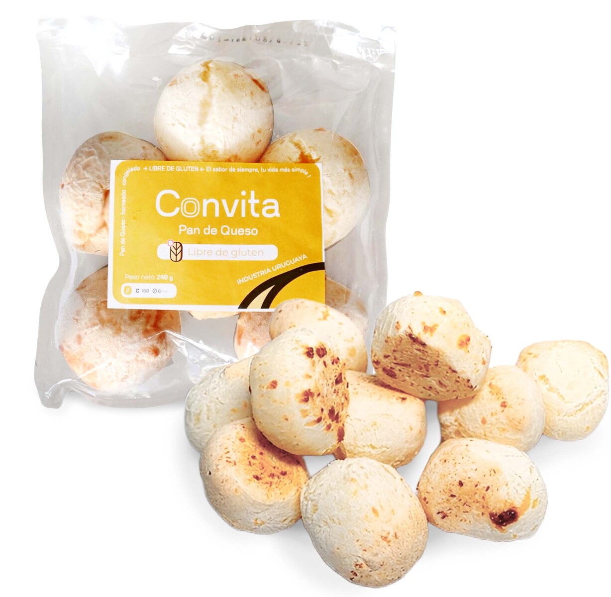 Pan de Queso Convita 240Grs 
