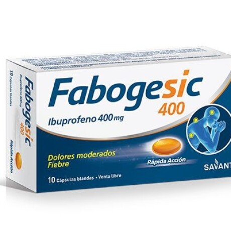 Fabogesic 400mg 10 Cápsulas Fabogesic 400mg 10 Cápsulas