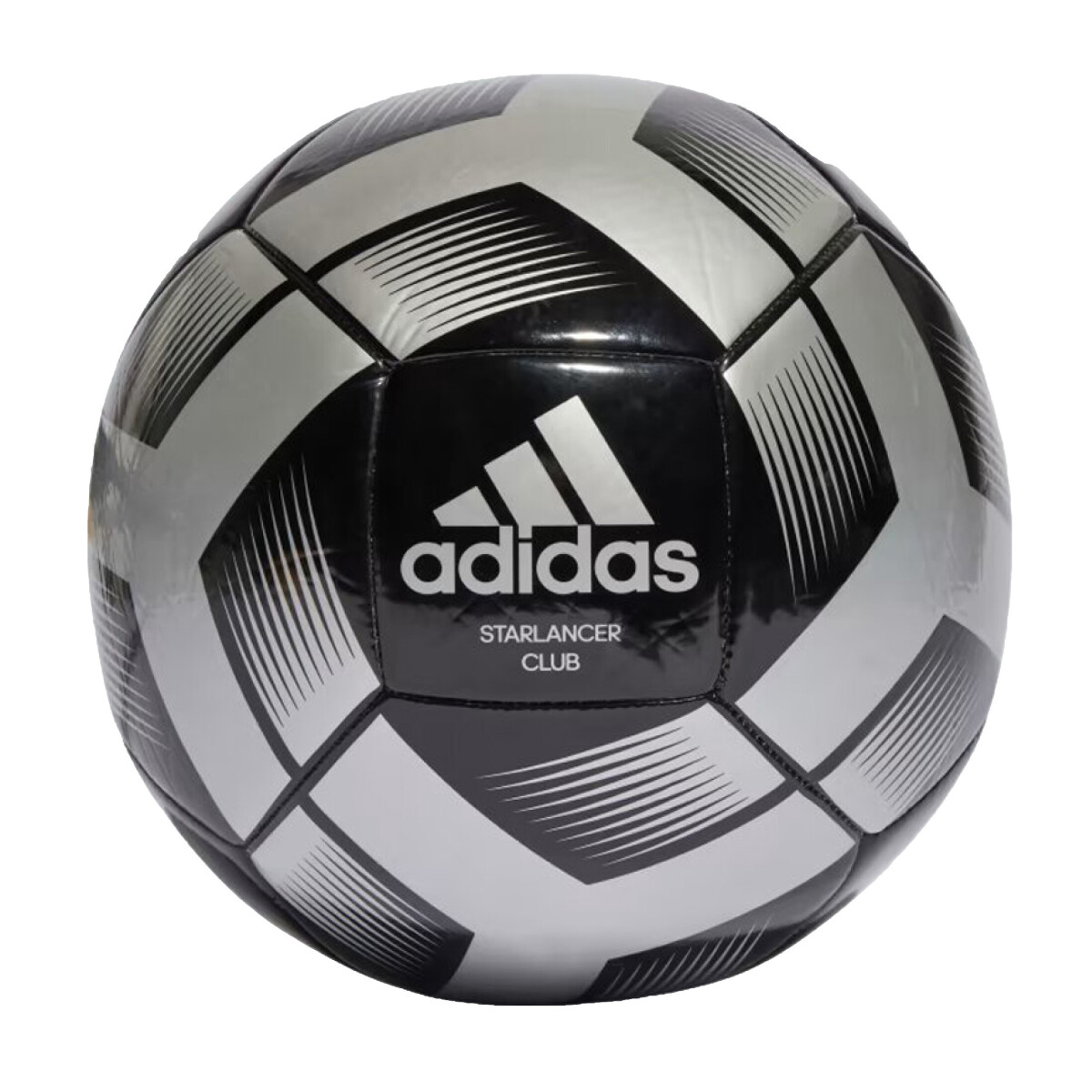 Pelota Adidas Starlancer - Negro - Plateado 