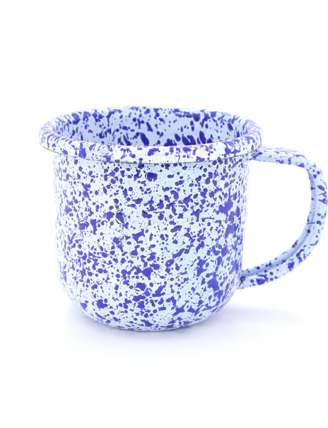 MUG 650ML ACERO VITRIFICADO AZUL/BLANCO SUECO MUG 650ML ACERO VITRIFICADO AZUL/BLANCO SUECO