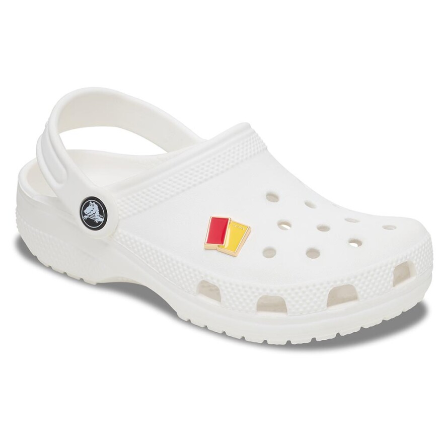 Jibbitz Yellow Card Red Card Multicolor