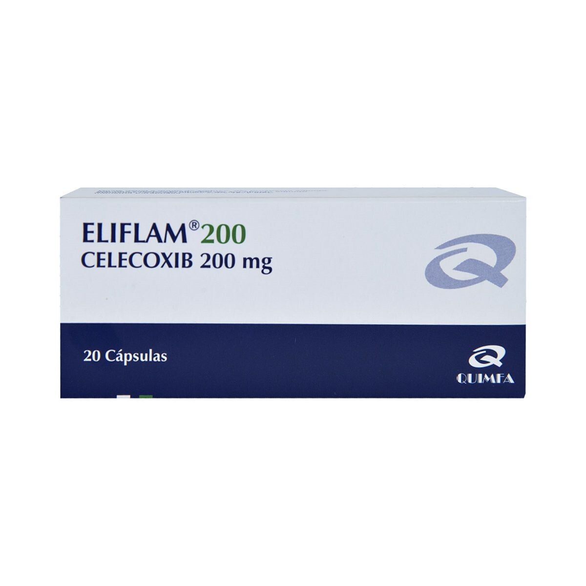 ELIFLAM 200 MG. CJ X 20 CAPSULAS 